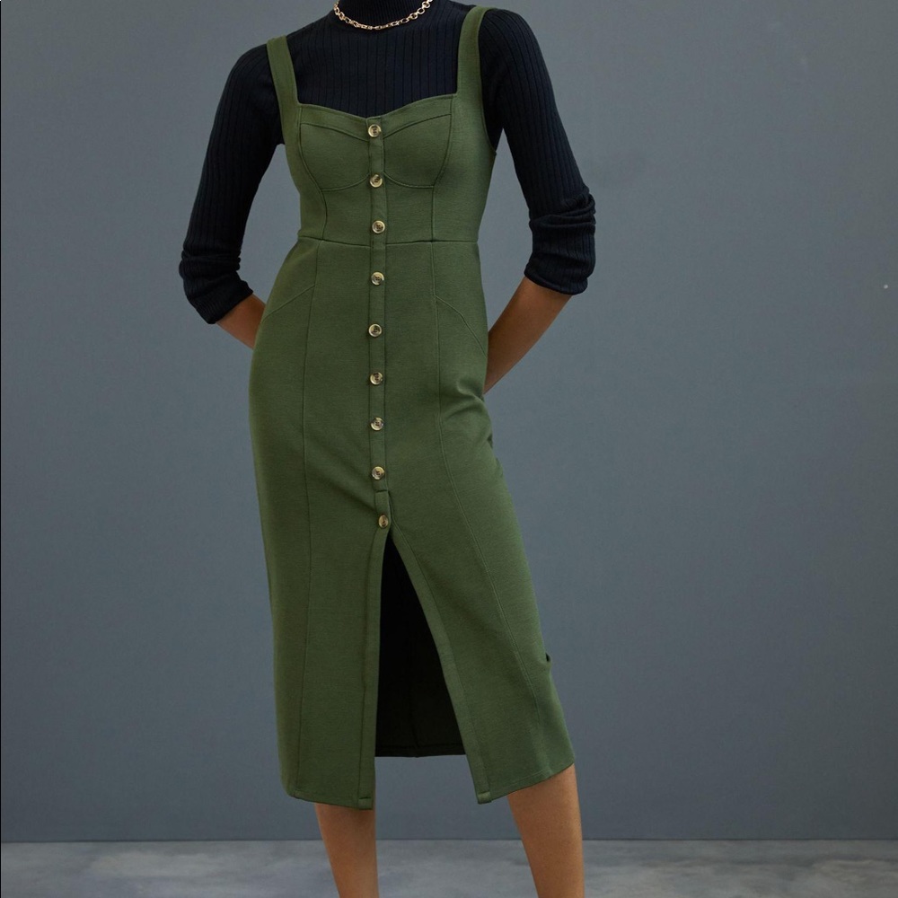 Anthropologie Maeve Knit MIDI Dress
